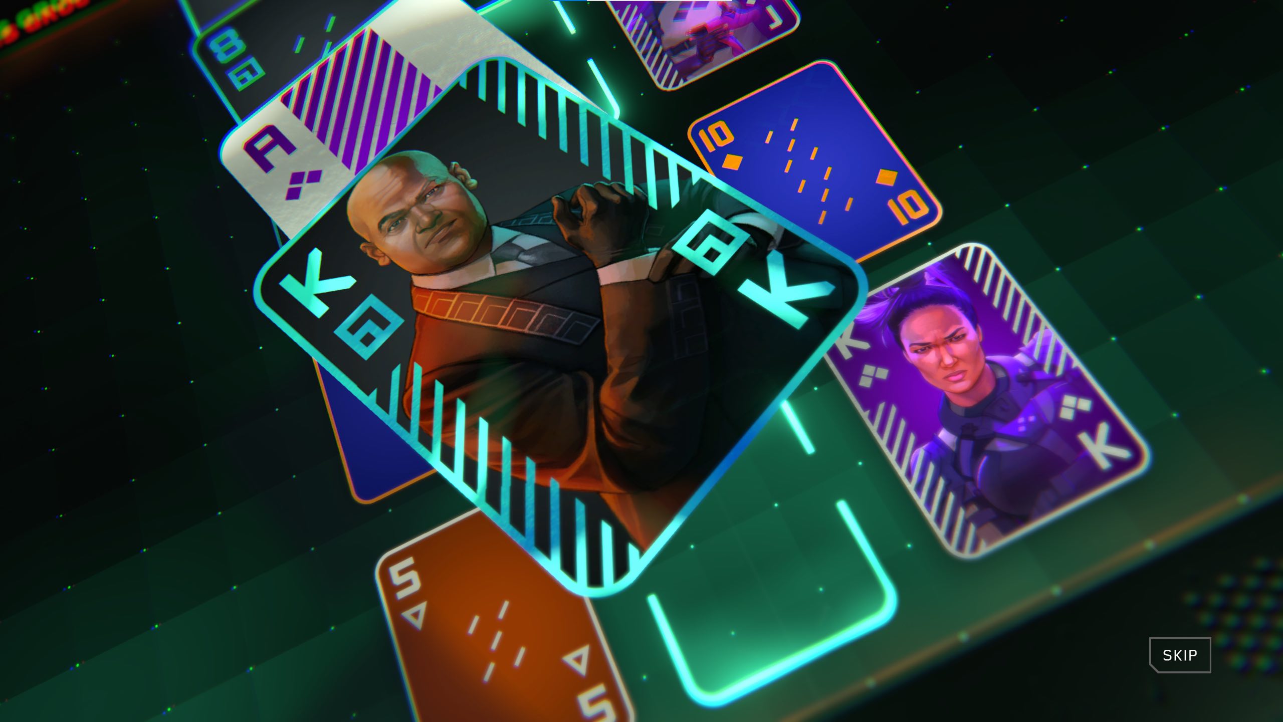 The deal appears A freeze-frame of the opening animation