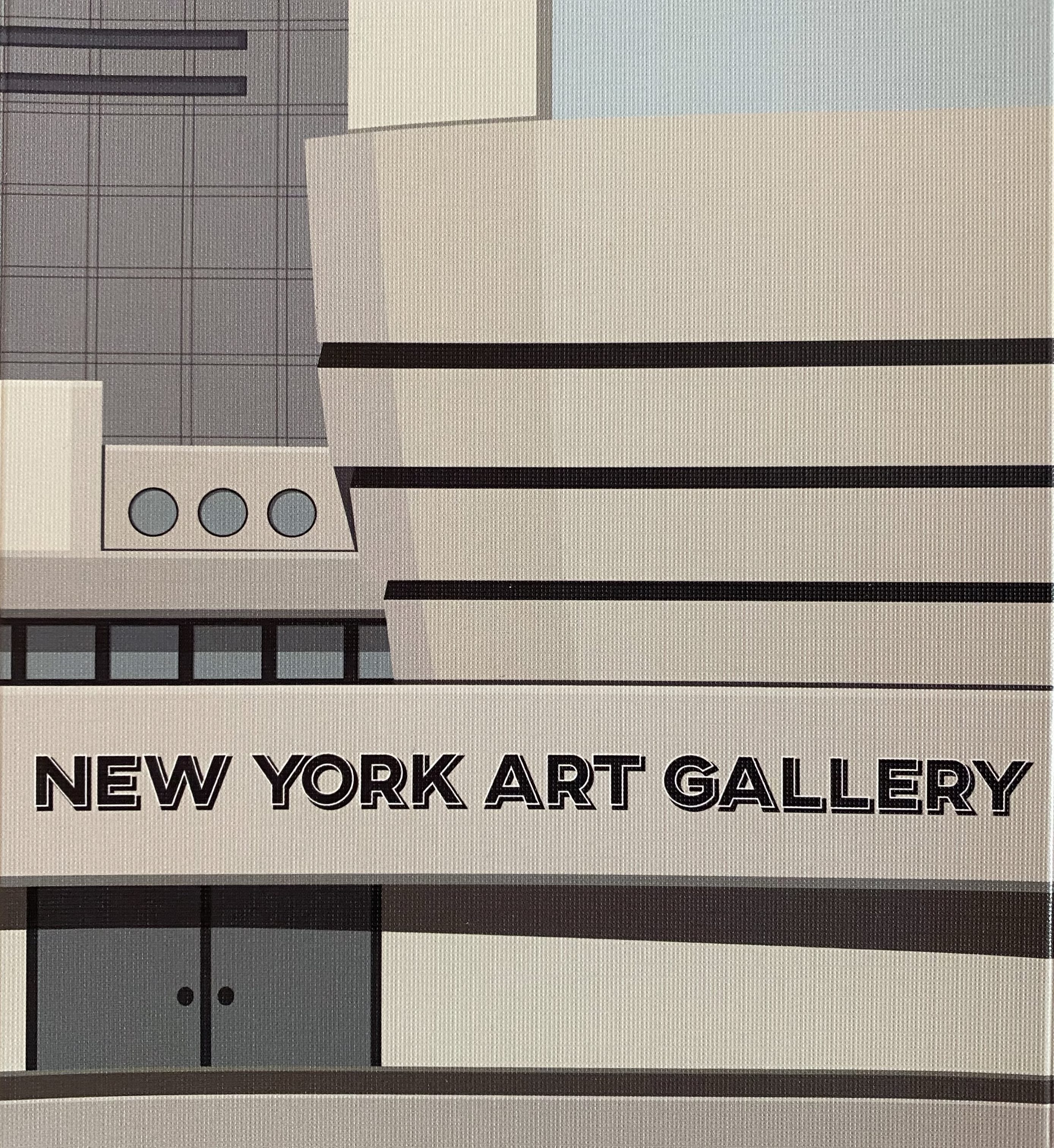 The "New York Art Gallery" player cover. The text says "New York Art Gallery" and the design of the building looks like Guggenheim New York.