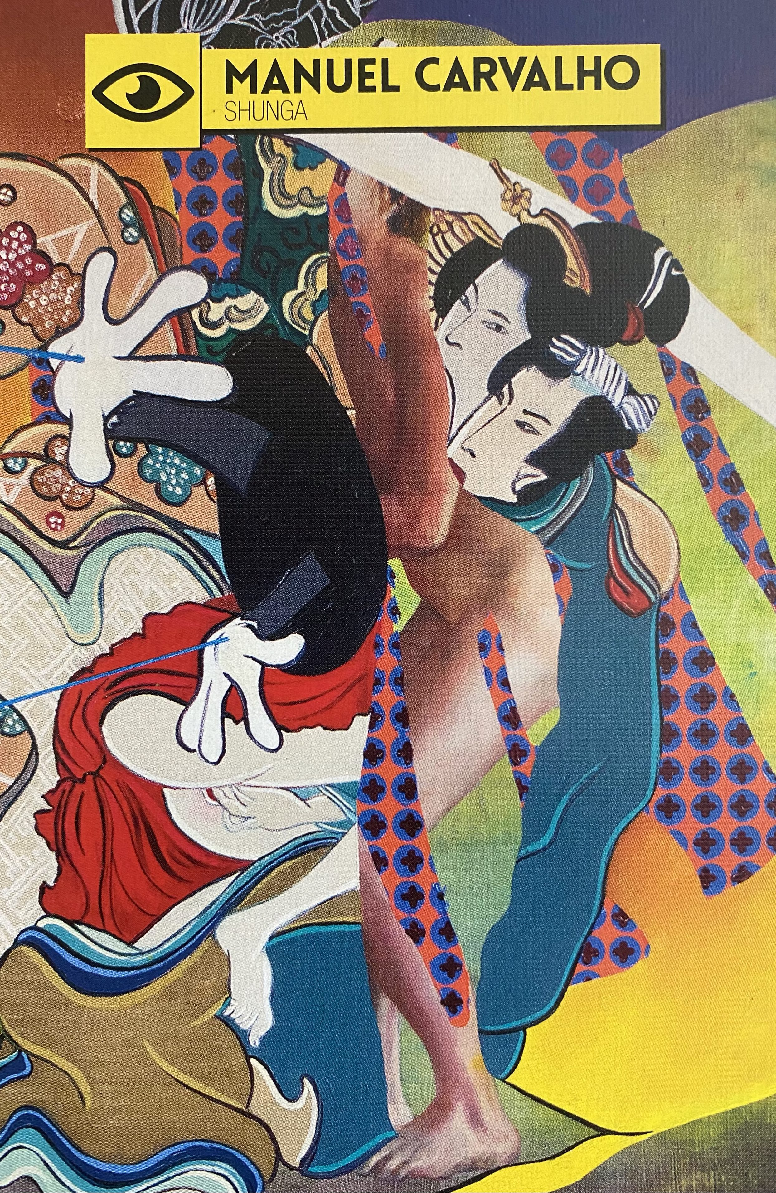 One of the Example Cards The card is a piece by Manuel Carvalho and is an open auction card.