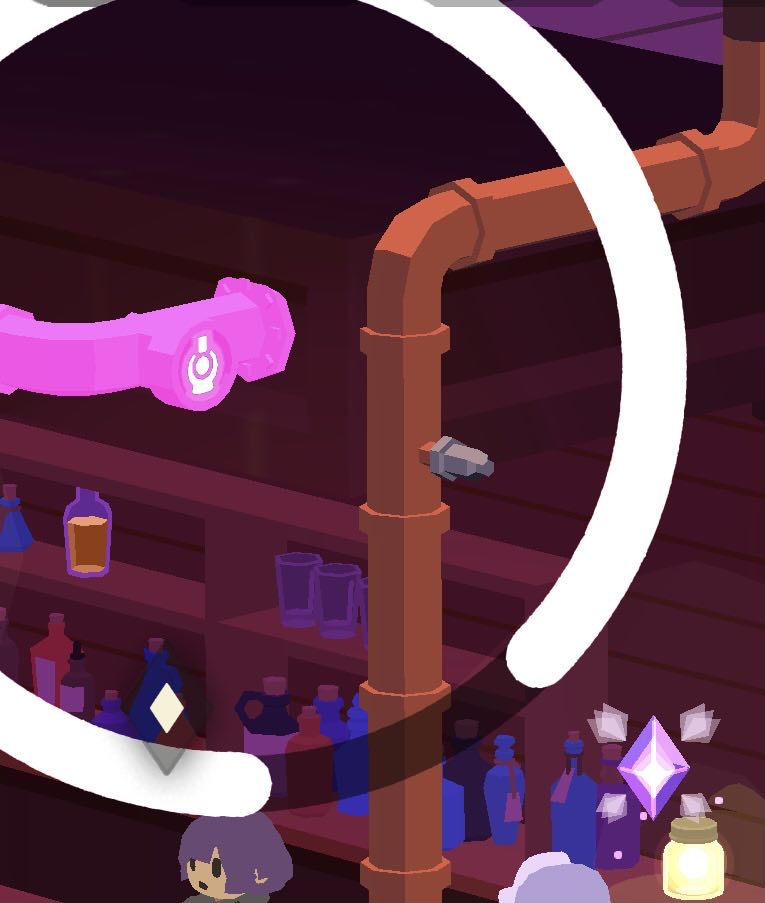 A long press comes with haptics and a display to complete the action